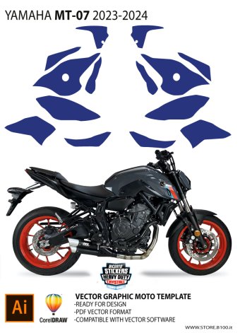 Dima moto Yamaha MT 07 2021-2024